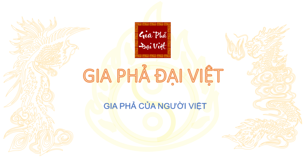 image Gia phả Đại Việt - Dịch vụ gia phả trọn gói Gia phả Đại Việt