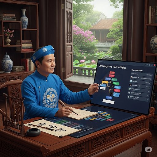 Bài 26: Khám phá tính năng lịch sử thay đổi: Theo dõi mọi chỉnh sửa để gia phả luôn chính xác