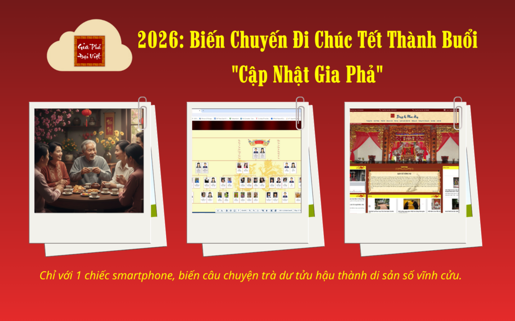 Biến Chuyến Đi Thành Buổi "Cập Nhật Gia Phả"