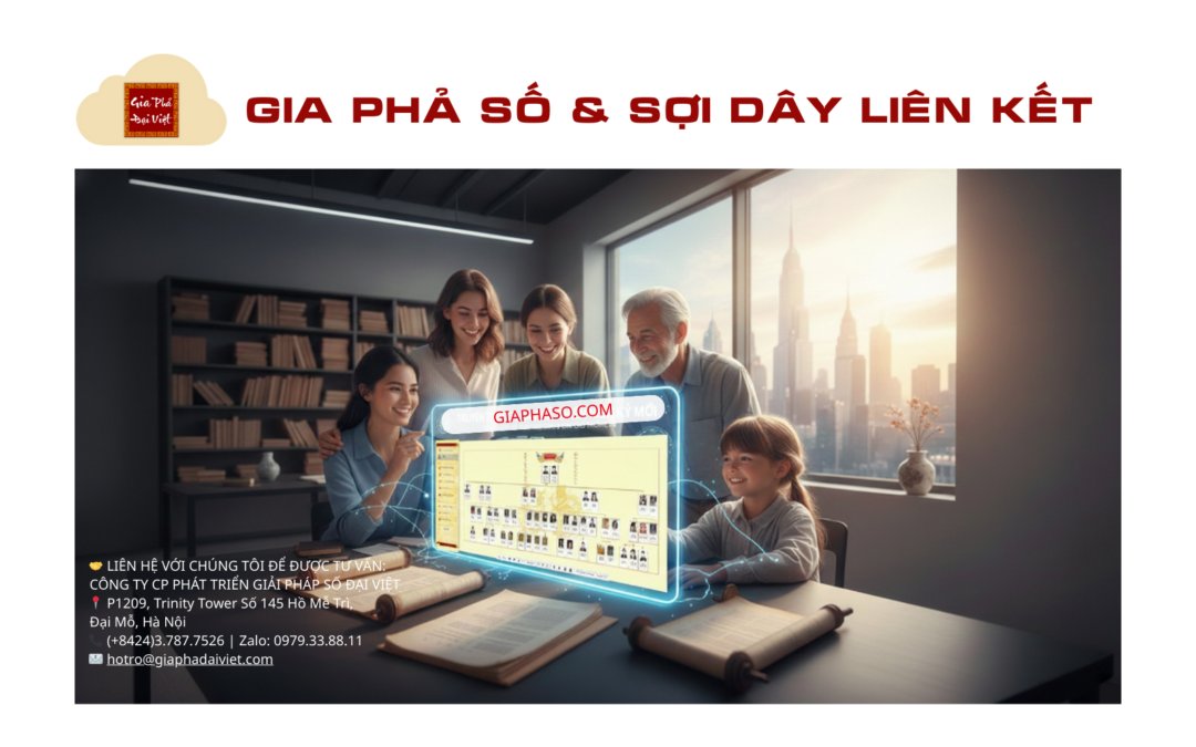 Gia Phả Số & Sợi Dây Liên Kết